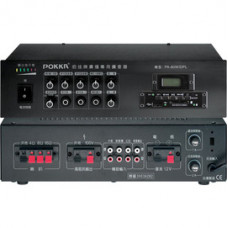 【 大林電子 】 POKKA 佰佳牌 PA 數位公共廣播綜合擴音器 最大輸出功率 80W 有USB、SD插槽 PA-80W/DPL
