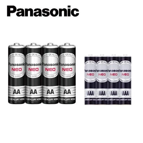 【 大林電子 】 PANASONIC 國際牌 環保電池 國際3號/4號電池 黑 大量 AA AAA 4入(一組) 開發票