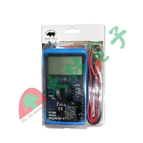 4dc73bdc64bbe541550a45ab2a27bea1 【 大林電子 】 日本 犀牛牌 大螢幕PRO 口袋型數位電錶 DT-700D 電壓/電流/電阻