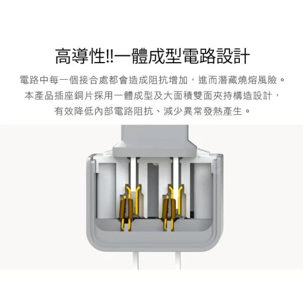 【 大林電子 】 IPlus+ 保護傘 1切2座2P節能小壁插 一對二集中開關 PU-0122A