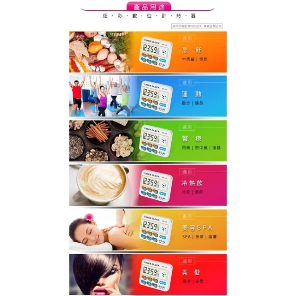 【 大林電子 】 正倒數計時器 螢業專用型 GP-5B 正倒數+時鐘+記憶