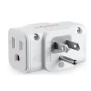 【 大林電子 】PowerSync 群加 TC3303N9 3P轉3P 三插壁插(白) 轉接 擴充插座