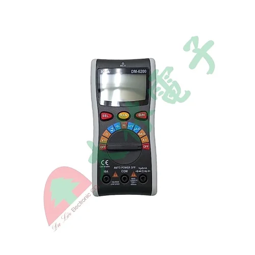 【 大林電子 】 HILA 海碁 多功能自動換檔電錶 DM-6200