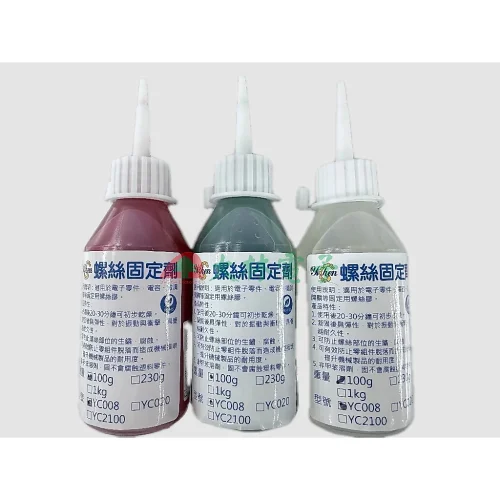 sg-11134201-825b6-mqf7nm85c4r1cc 【 大林電子 】螺絲固定劑 30g 100g 230g 紅.綠.透明 電子零件 電容 微調開關等固定用螺絲膠 螺絲固定膠
