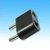 【 大林電子 】扁轉圓 4.8mm 粗圓腳 德國 法國 韓國 越南 適用 轉接頭