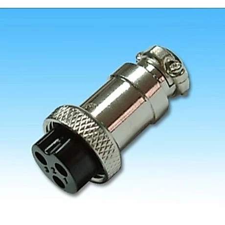 【 大林電子 】16mm 金屬接頭 2P~-8P 焊線式 P/D1213