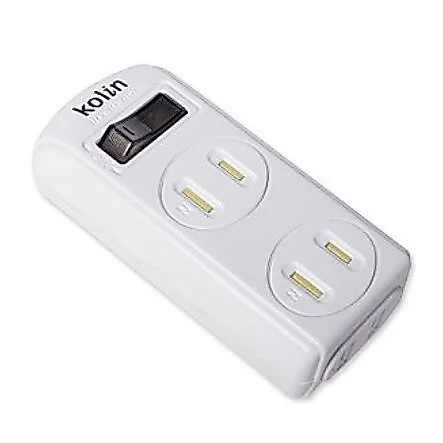 【 大林電子 】 歌林 KOLIN KEX-WD203R 2P 一開三插 防雷擊插座