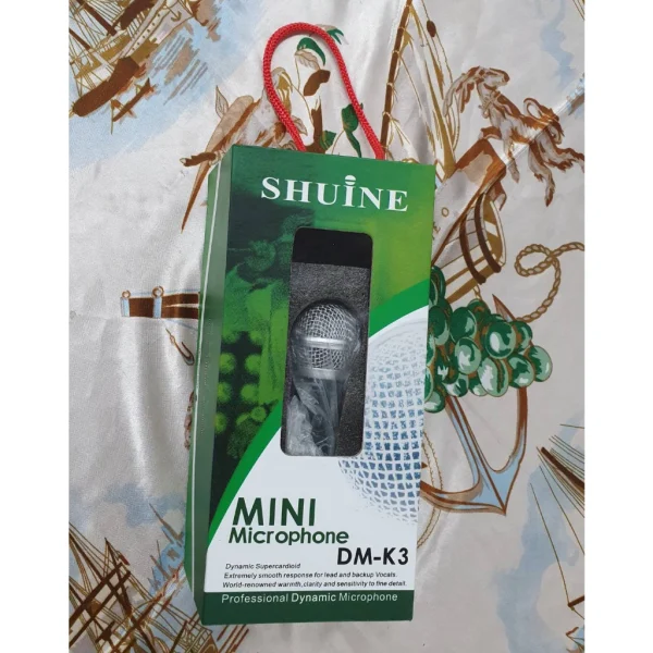 【 大林電子 】 SHUINE 迷你手握麥克風 DM-K3 精緻小巧 方便攜帶
