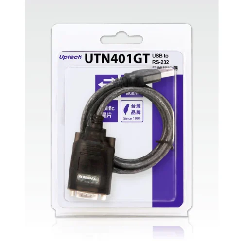 tw-11134207-23030-z2siwu84umov4c 【 大林電子 】 UPTECH 登昌恆 USB to RS-232訊號轉換器 UTN401GT
