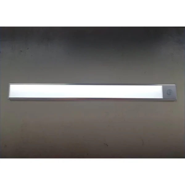 【 大林電子 】 充電式LED磁吸式感應燈 LED三檔調節 ON檔燈常亮 AUTO檔燈光控人體感應 白光 40CM