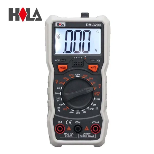【 大林電子 】 HILA 海碁 多功能數字電錶 DM-3200