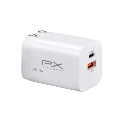 tw-11134207-7qul0-lkjdbbq0w6fq73 【 大林電子 】 PX 大通 氮化鎵迷你清亮充電器 PWC-3511