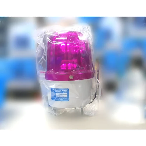【 大林電子 】 特價品出清 220V 警示燈 紫色