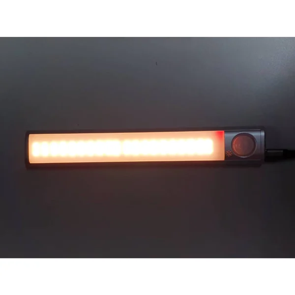 【 大林電子 】 智能LED多段磁吸感應燈 LED三色切換 長按2秒開機（MicroUSB 充電式 附線）
