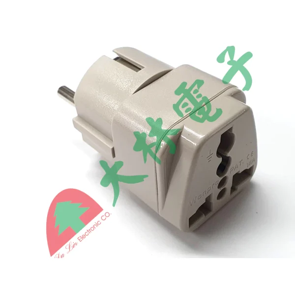 【 大林電子】 ★ 台灣製造 ★ 旅遊小物 WONPRO 萬寶 德國 法國 韓國 西班牙 嵌入式腳 轉接頭 WA-9