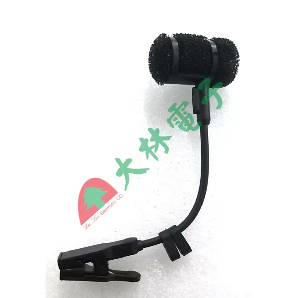 【 大林電子 】 ★ 麥克風配件 ★ 領夾式麥克風迷你夾子+消音海綿套 PRA-383-2