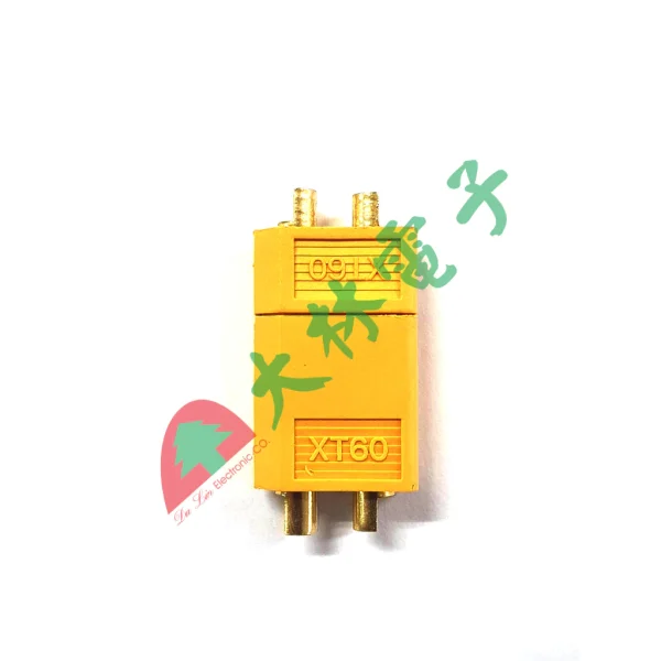 【 大林電子 】★ 電子材料 ★ HQT 海闊提 航空接頭 公+母電源接線組 XT60 30A/500V 瞬間電流60A