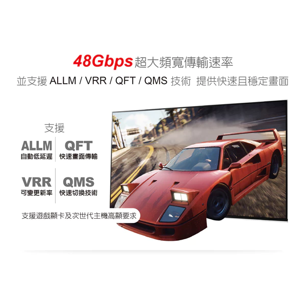 【 大林電子 】 Galileo 伽利略 HDMI 8K@60Hz 1米 2米 3米 傳輸線