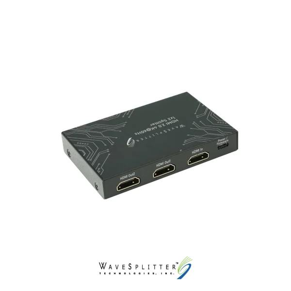 【 大林電子 】 WAVESPLITTER 威世波 HDMI 2.0 4K 一進二出影像分配器 WST-PSP002
