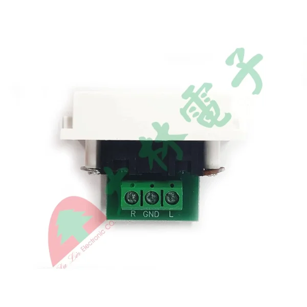 【 大林電子 】 ★ 電子材料 ★ 128型 RCA(紅/白)座 128-RCA