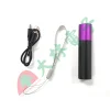 【 大林電子 】 黑鏡濾光 5W紫電功率 紫外光手電筒 充電款 USB充電 驗鈔筆 NEX-822X