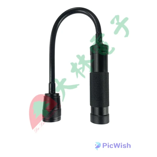 【 大林電子 】LED 工作維修燈工作燈 磁吸軟管變焦 手電筒 T6 360度轉動 18650 電池另購