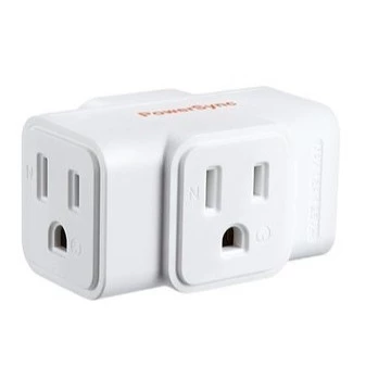 【 大林電子 】PowerSync 群加 TC3303N9 3P轉3P 三插壁插(白) 轉接 擴充插座
