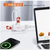 【 大林電子 】PowerSync 群加 TC3303N9 3P轉3P 三插壁插(白) 轉接 擴充插座
