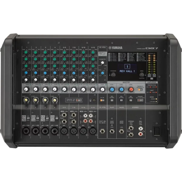 【 大林電子 】YAMAHA 山葉 EMX7 功率混音機 Powered Mixer 公司貨