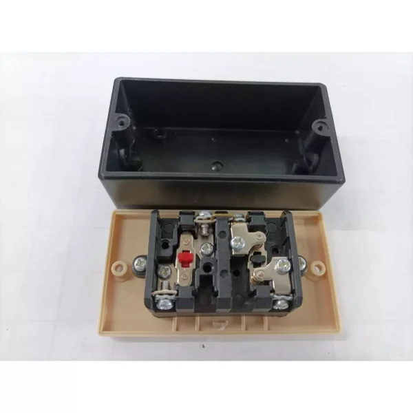 【 大林電子 】PB-2 無段式押扣開關 2鍵型