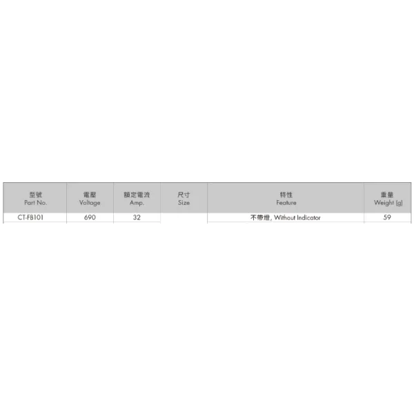 【 大林電子 】 10x38用軌道式 保險絲座 RT18-32X CT-FB101