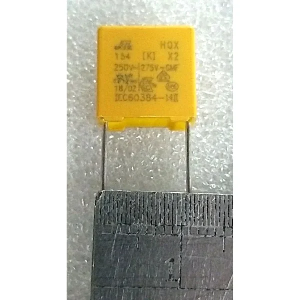 【 大林電子 】消除LED燈泡微量殘留電 微亮 閃爍 國際牌電容 電容 0.1UF/275V 0.15UF/275V