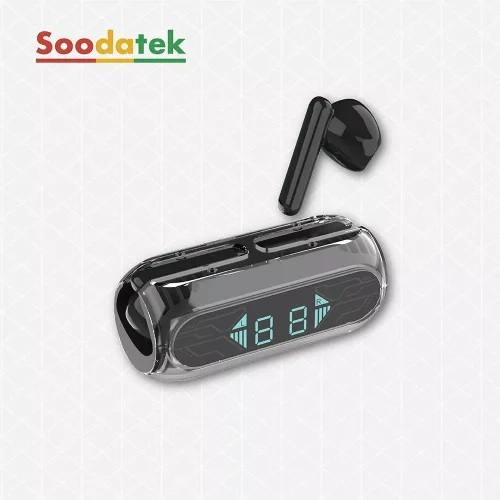 tw-11134207-7r98s-lwtqo43efhv444 【 大林電子 】SOODATEK 藍芽耳機 STWS03-PCG41 Space Buds黑色(白色另開賣場)