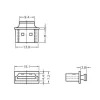 【 大林電子 】HDMI 母座防塵蓋 單顆裝