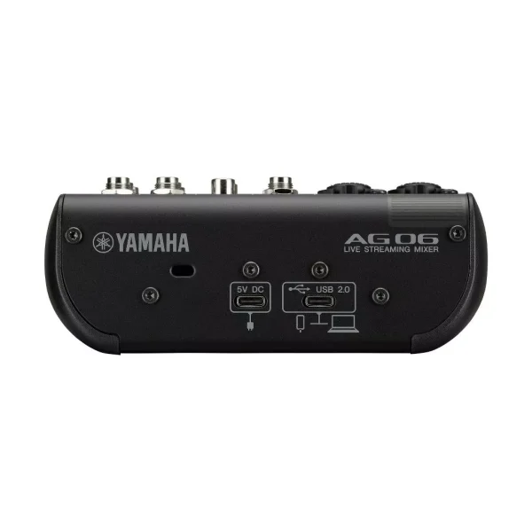 tw-11134207-7r98s-lxlxs4jzub00da 【大林電子 】YAMAHA 山葉 AG06MK2 網路直播 錄音介面 混音器 公司貨 黑色