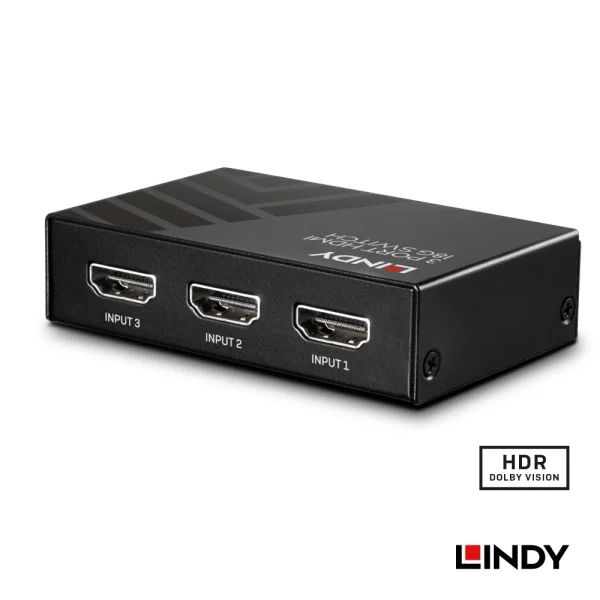 tw-11134207-7r98t-luue1dm2riyz85 【 大林電子 】 LINDY 林帝 HDMI 2.0 4K/60HZ 18G 三進一出切換器 38232