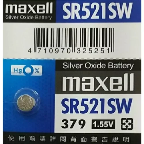 tw-11134207-7r98t-lvzjasvrqkvabd 【 大林電子 】MAXELL 日本製 水銀電池 電池 鈕扣電池 SR521SW 單顆裝