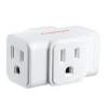 【 大林電子 】PowerSync 群加 TC2303N9 3P轉2P 三插壁插(白) 轉接 擴充插座