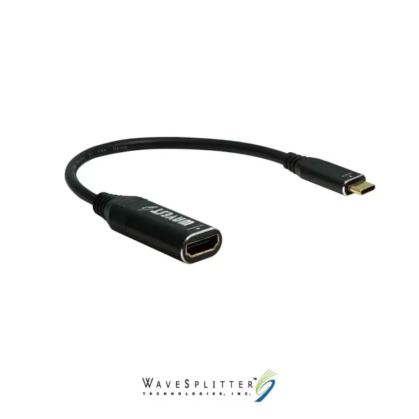 tw-11134207-7r98u-lqom70augu82ad 【 大林電子 】WaveSplitter Type-C to HDMI HDR轉接器 8K60Hz WST-UAD001