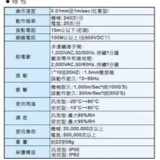 【 大林電子 】天得 TEND 微動開關 TM-1306 TM1306 限動開關