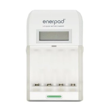 【 大林電子 】enerpad LCD 3號/4號鎳氫電池四顆快速充電器 TG-2800 電量顯示 可放電