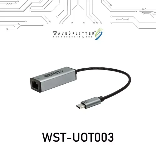 tw-11134207-7r98u-lwo1lntwc3sg75 【 大林電子 】 WAVESPLITTER 威世波 TYPE-CtoRJ45千兆網路轉接器15cm WST-UOT003