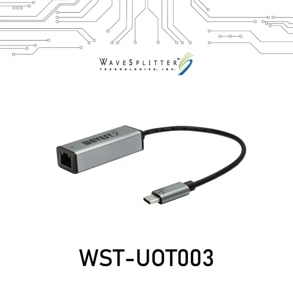 【 大林電子 】 WAVESPLITTER 威世波 TYPE-CtoRJ45千兆網路轉接器15cm WST-UOT003