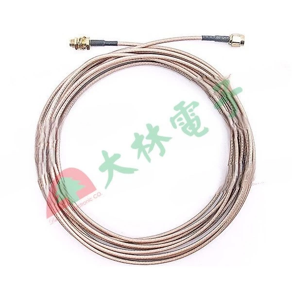 【 大林電子 】WIFI天線延長線 (鐵氟龍1.5D) SMA公頭母針對SMA母頭公針 2M 3M 5M 10M 鐵氟龍