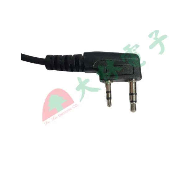 【 大林電子 】 HORA K型 K頭麥克風 無線電用 對講機用 耳機麥克風(空氣導管) HR-502G 台灣製造