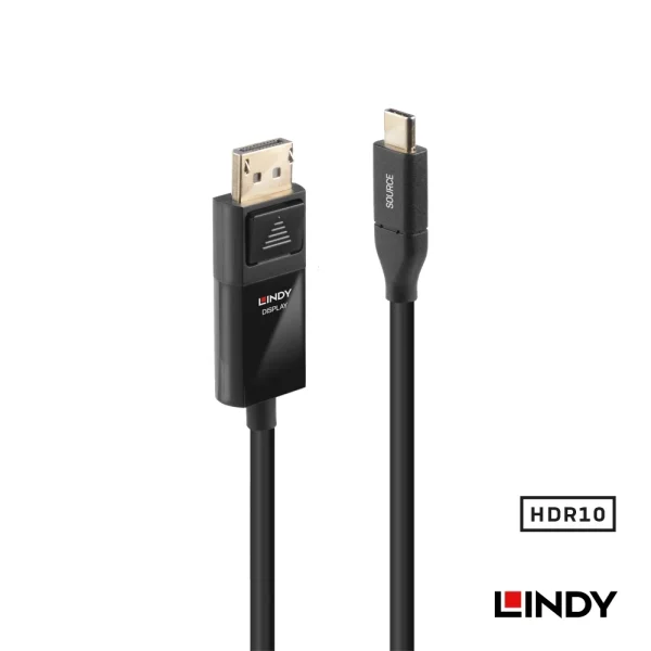tw-11134207-7r98v-lykjmehlomjie5 【 大林電子 】LINDY 林帝 主動式USB3.1 Type-C to DisplayPort轉接線 2米 43302