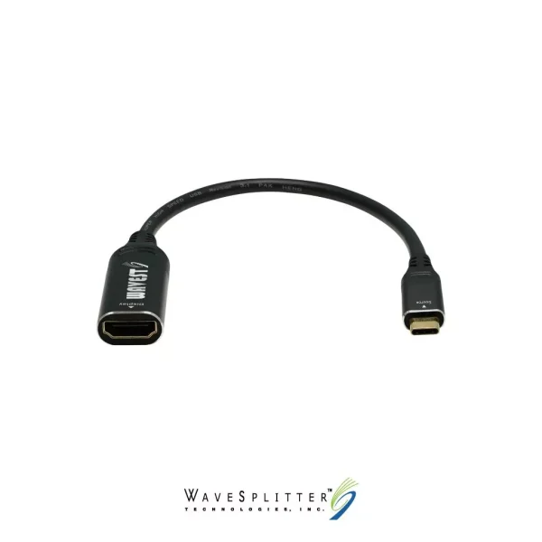tw-11134207-7r98w-lqom70auffnm95 【 大林電子 】WaveSplitter Type-C to HDMI HDR轉接器 8K60Hz WST-UAD001