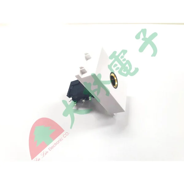 【 大林電子 】 ★ 電子材料 ★ 焊線 128型麥克風插座
