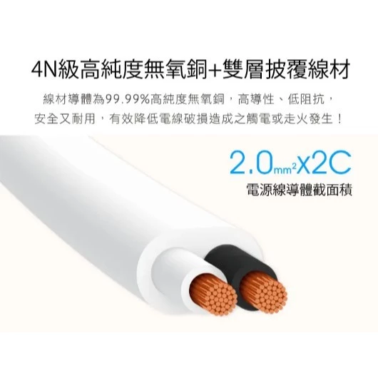 【 大林電子 】iPlus+ 保護傘6切6座2P延長線 6尺 9尺 15尺 180度旋轉插頭 PU-2665