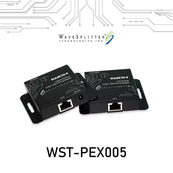 tw-11134207-7r98x-lo4va9dfo51pcf 【 大林電子 】 Wavesplitter 威世波 HDMI 1080P PoC 單一網路線延長器, 60m